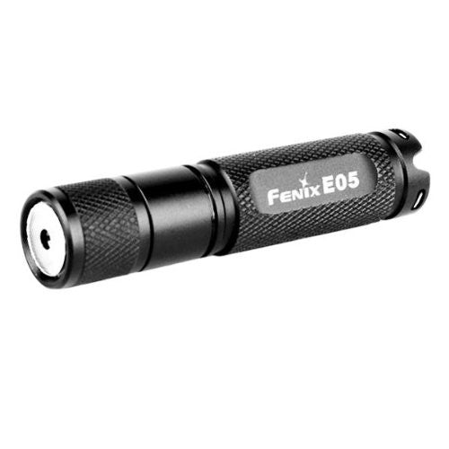 Fenix E05 Black 27 Lumens Keyring EDC LED Flashlight Hot on Sale