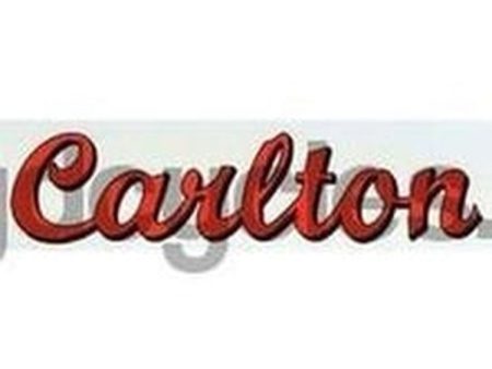 CARLTON downtube script with 3-D effect Online Hot Sale