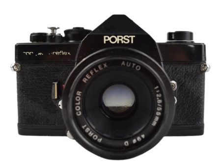 Porst Compact-Reflex with Porst Colour Reflex 55mm f2.8 Prime Lens For Sale