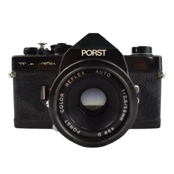 Porst Compact-Reflex with Porst Colour Reflex 55mm f2.8 Prime Lens For Sale