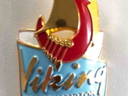 Viking New Metal Headbadge NOS Fashion