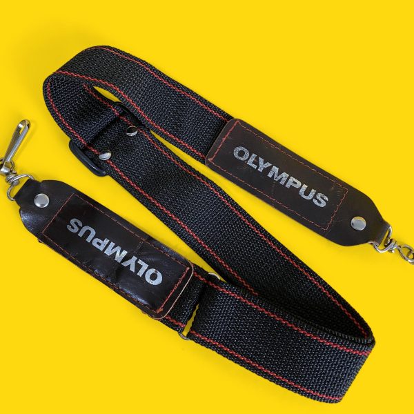 Genuine Olympus Black & Red SLR Camera Strap Discount