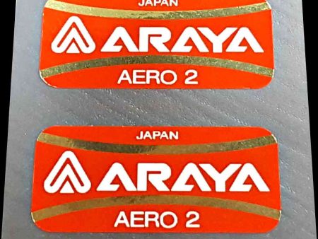 Araya Aero 2 rim decals For Sale