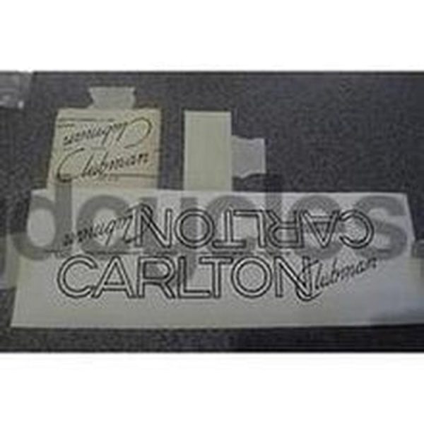 CARLTON  Clubman  decal set. NOS Online Hot Sale