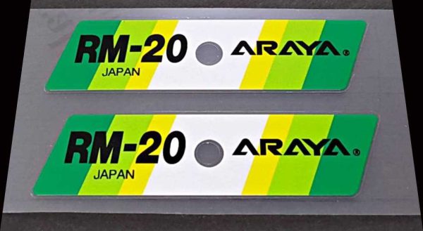 Araya RM20 rim decals For Cheap