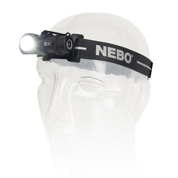 Nebo Rebel 240 lumen LED headlamp work light 6691 USB rechargeable with magnetic base Online Sale