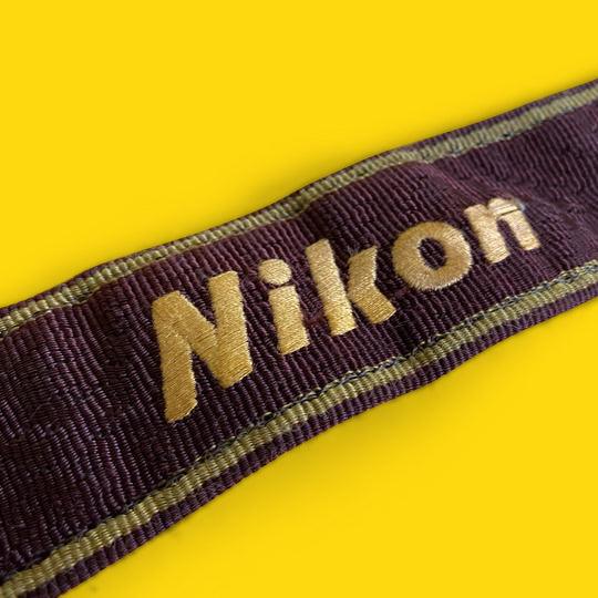 Genuine Nikon Vintage SLR Camera Strap Fashion