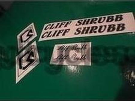 Vintage Cliff Shrubb decals Online Hot Sale