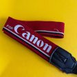 Genuine Canon Red SLR Camera Strap For Discount