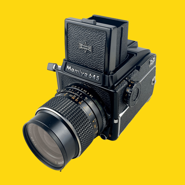 Mamiya M645 1000S with 55mm F2.8 Lens. 6X4.5 Medium Format Film Camera. Hot on Sale