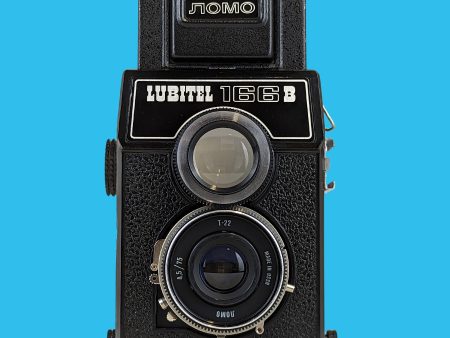 Lubitel 166B With 75mm F4.5 Lens. TLR 6X6 Medium Format Film Camera. For Sale