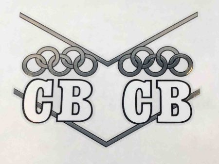 Claud Butler seat tube decal For Cheap