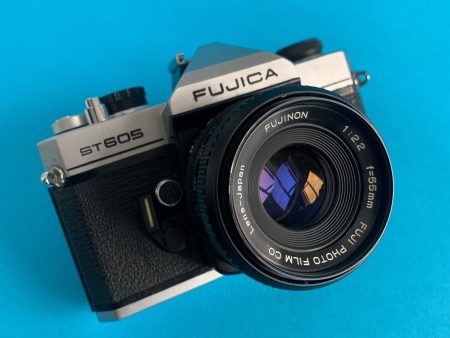 Fujica ST605 35mm SLR Film Camera w  Prime Lens Sale