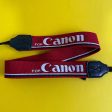 Genuine Canon Red SLR Camera Strap For Discount