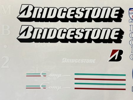 Bridgestone MB-2 1990 decal set Fashion