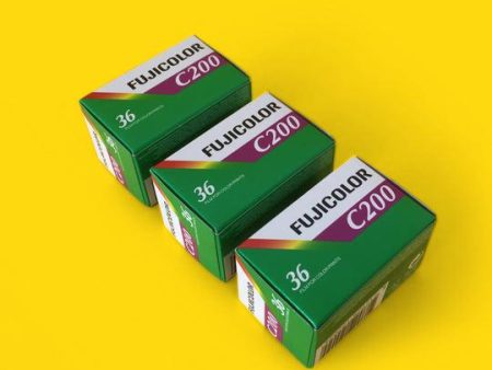 Fujifilm Colour C200 35mm Film (Set of 3) Supply