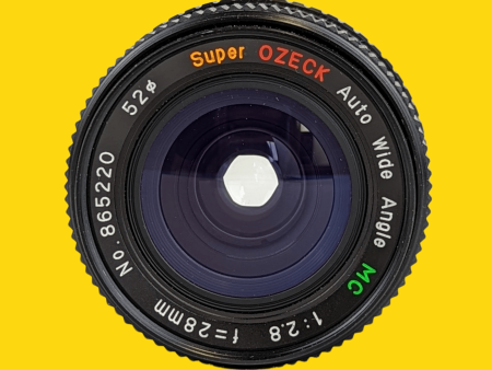 Super Ozeck Wide Angle 28mm f 2.8 Camera Lens Cheap