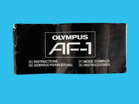 Olympus AF-1 Original Instructions For Sale