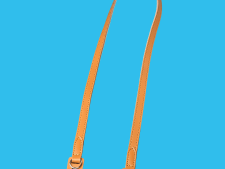 Brown Leather Thin SLR Camera Strap on Sale