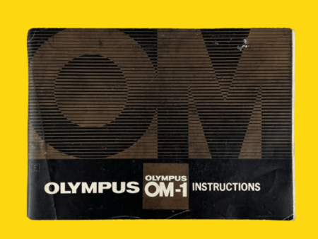 Olympus OM-1 Original Instructions Fashion