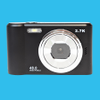 Retro Black Compact Digital Camera - Digicam Fashion