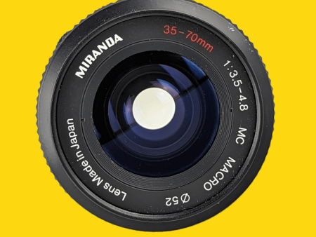 Miranda 35mm f 3.5 Macro Camera Lens Online Sale