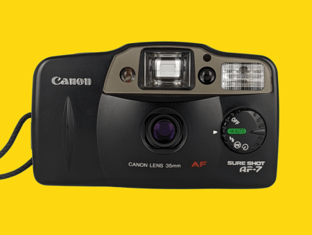 Canon Sure Shot AF-7 35mm Film Camera Point and Shoot Cheap