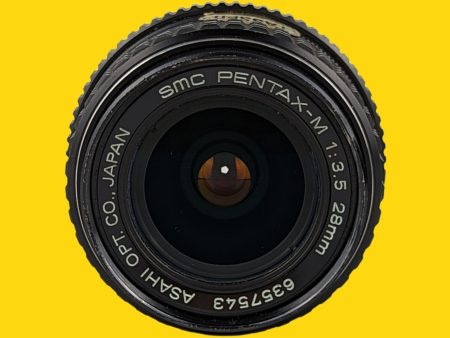 Pentax-M SMC 28mm f 3.5 Camera Lens For Discount