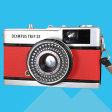 Olympus Trip 35 Red Leather Point and Shoot 35mm Film Camera Online Sale