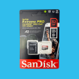 Sandisk Extreme Pro 32GB MicroSD Card With SD Card Adapter. For Discount