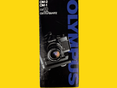 Olympus OM-2 OM-1 OM10 OM10QUARTZ Original Booklet For Sale