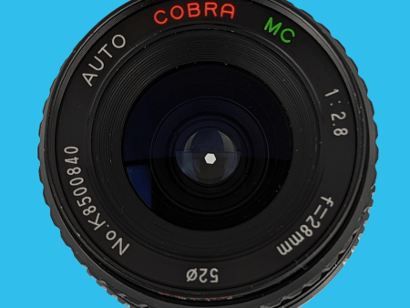 Cobra Auto 28mm f 2.8 Macro Camera Lens Sale