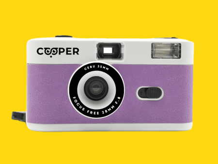 CEBU 35mm Film Camera Point And Shoot - Violet Online Hot Sale