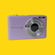 Retro Purple Compact Digital Camera - Digicam For Cheap