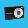 Retro 90’s Digital Compact Camera Digicam - Black Hot on Sale