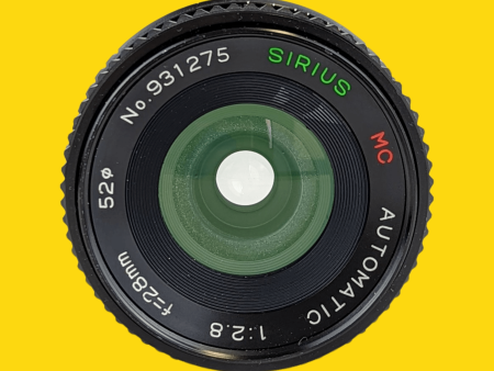 Sirius MC OM Mount 28mm f 2.8 Camera Lens Hot on Sale