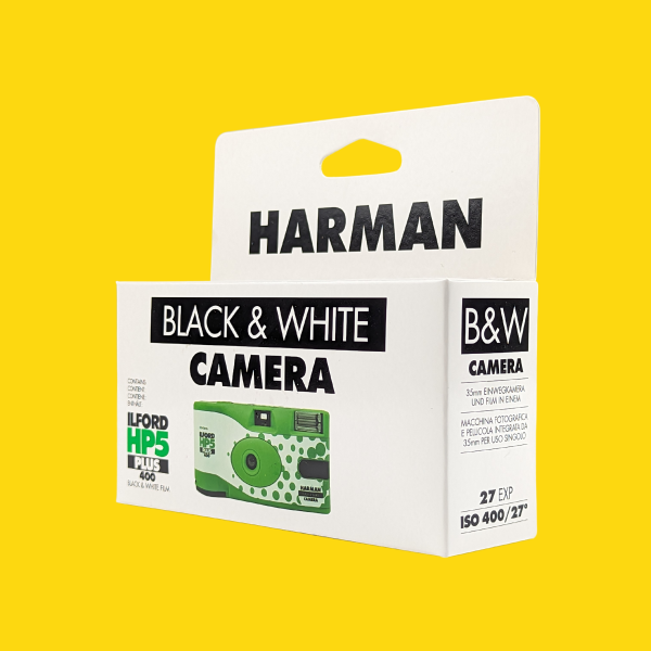 Harman Black and White Disposable 35mm Camera - Ilford HP5 Plus 400 Sale