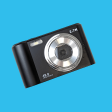 Retro Black Compact Digital Camera - Digicam Fashion