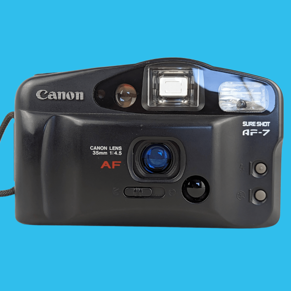 Canon Sure Shot AF-7 With Buttons 35mm Film Camera Point and Shoot Hot on Sale