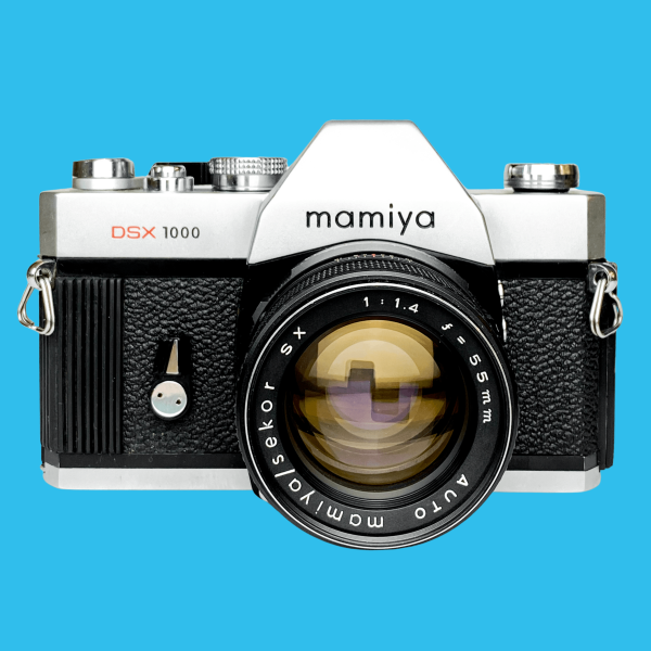 Mamiya DSX 1000 35mm Film Camera With Seekor 55mm f 1.4 Lens Supply