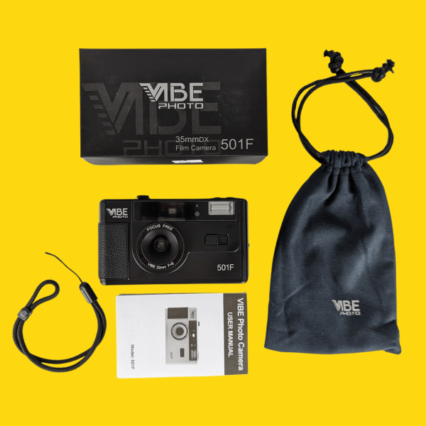 35mm Film Camera Bundle Reusable - Black Vibe And Lomography Four Lens Camera Online Hot Sale