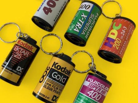 1 x Random 35mm Film Canister Keyring Supply