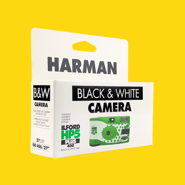 Harman Black and White Disposable 35mm Camera - Ilford HP5 Plus 400 Sale