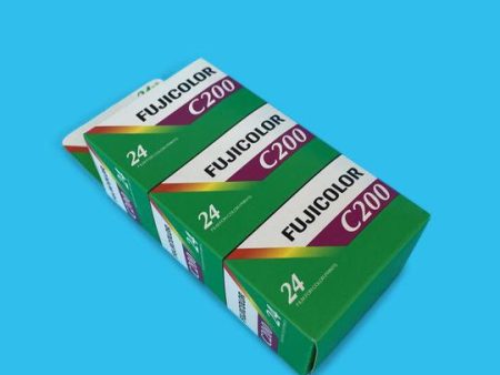 [ Short Expired ] Fujifilm Colour C200 35mm Film 24 Exposures - (Set of 3) For Cheap