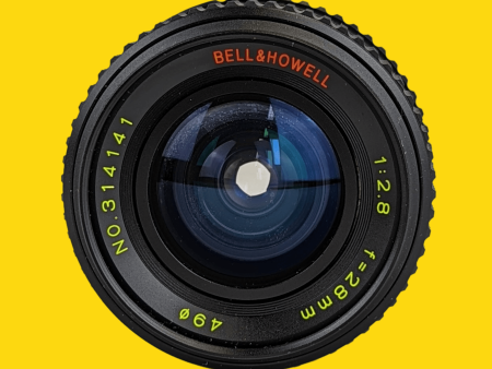 Bell & Howell 28mm f 2.8 Camera Lens For Cheap