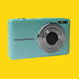 Retro Turquoise Compact Digital Camera - Digicam Sale